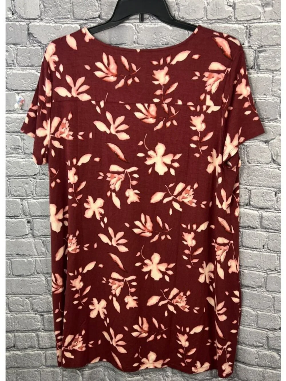 NWT Soma Cool Nights Sleepshirt‎ SS Size XXL Budding Romance Floral Gown